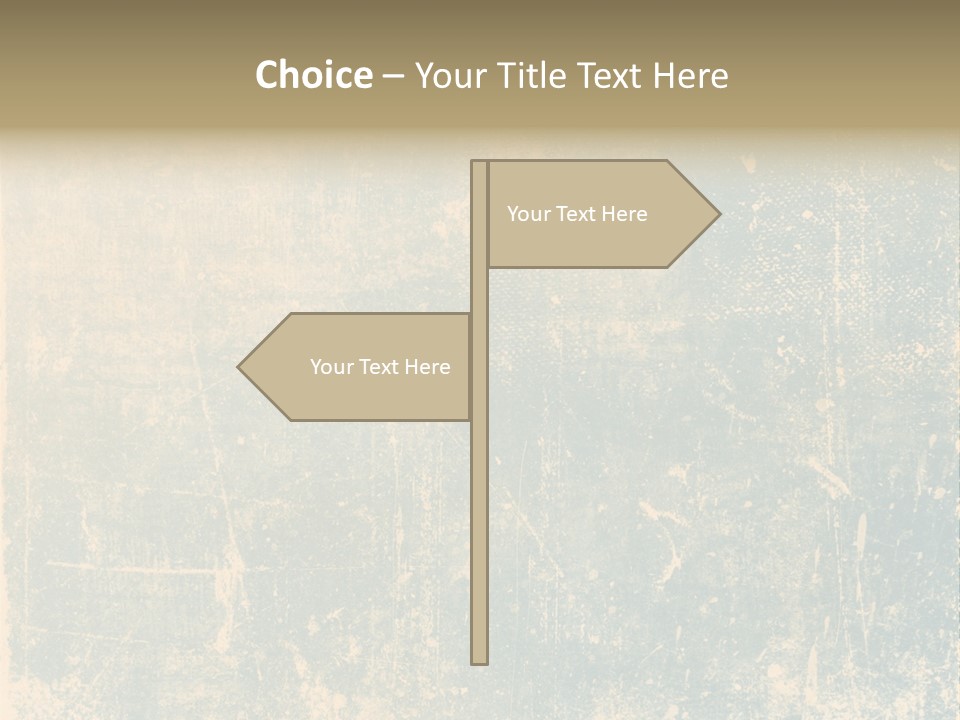 Scratch Contemporary Retro PowerPoint Template