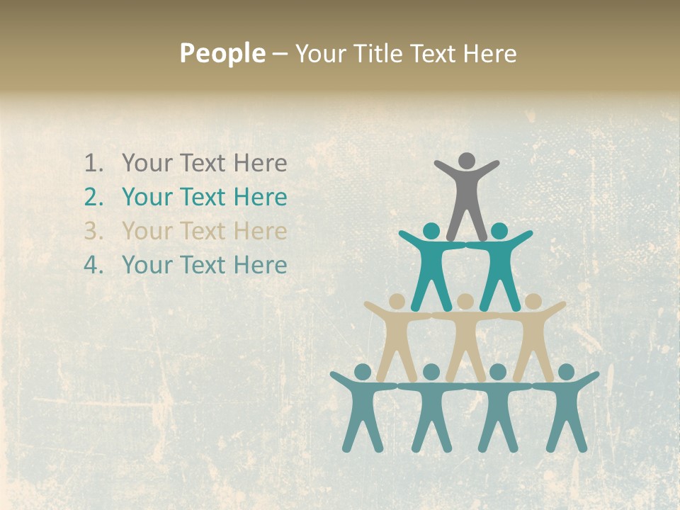 Scratch Contemporary Retro PowerPoint Template