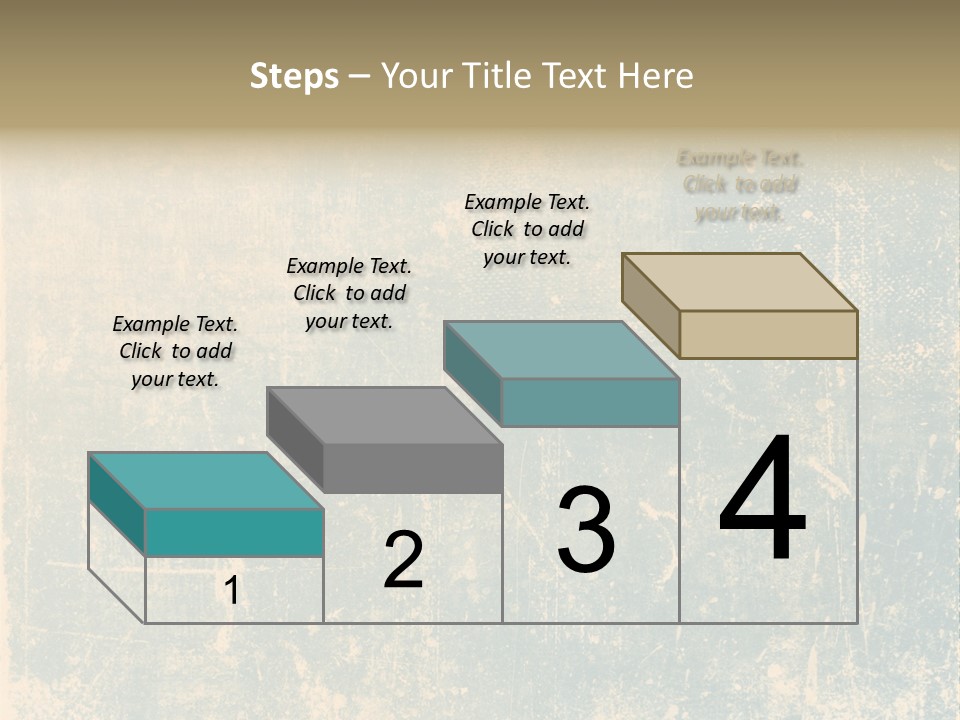Scratch Contemporary Retro PowerPoint Template