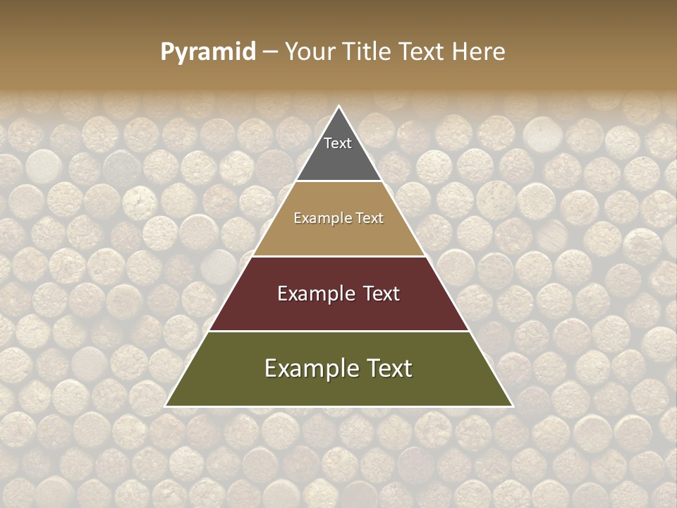 Background Cork Tree PowerPoint Template