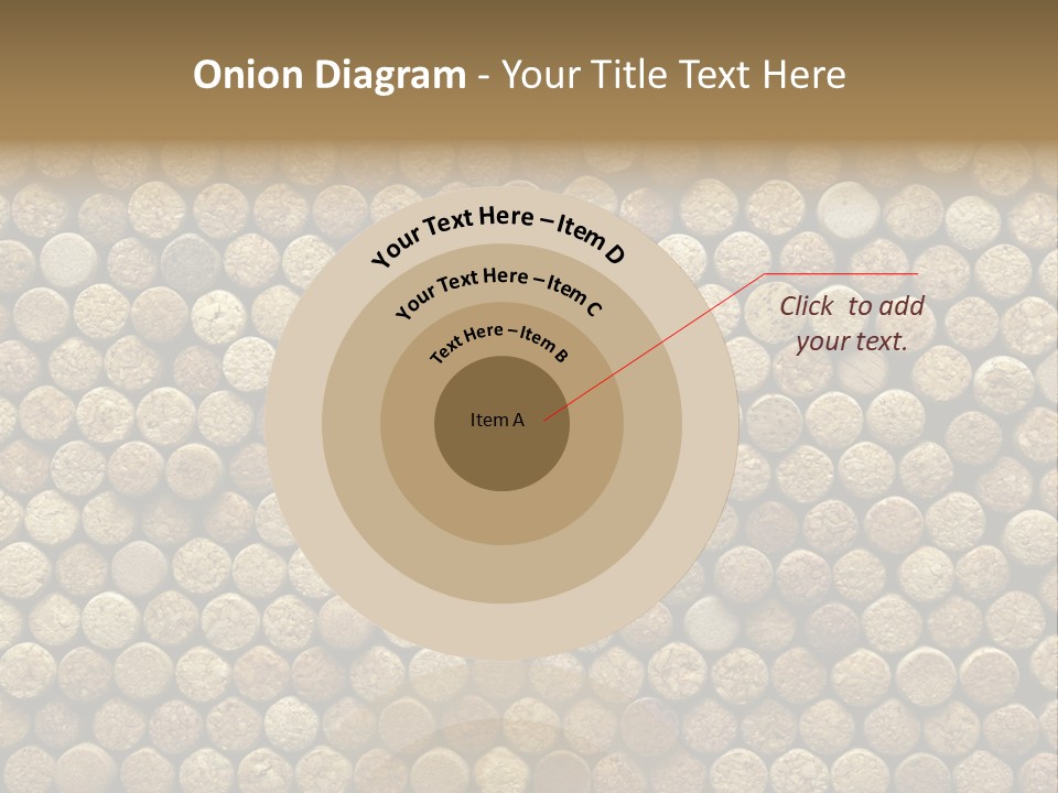 Background Cork Tree PowerPoint Template