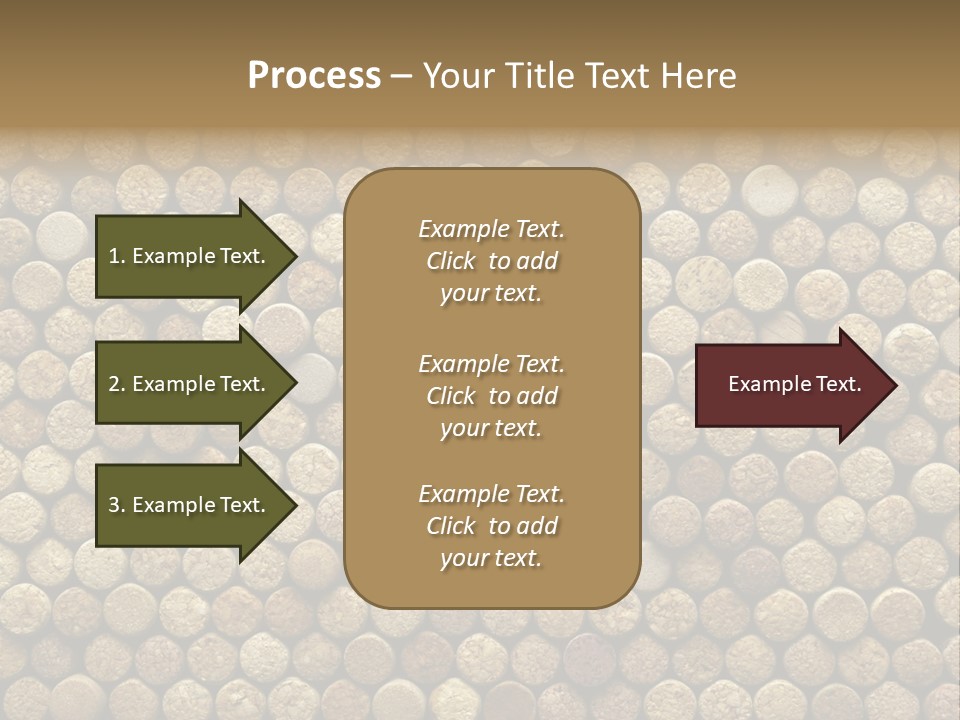 Background Cork Tree PowerPoint Template