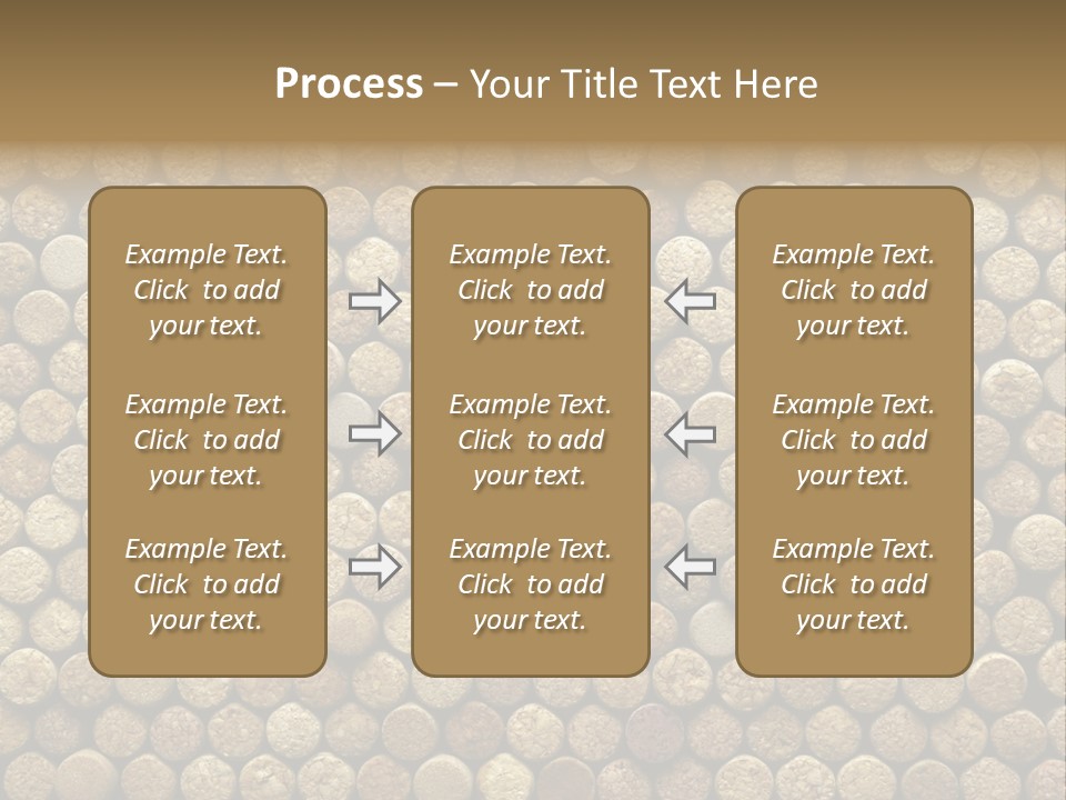 Background Cork Tree PowerPoint Template