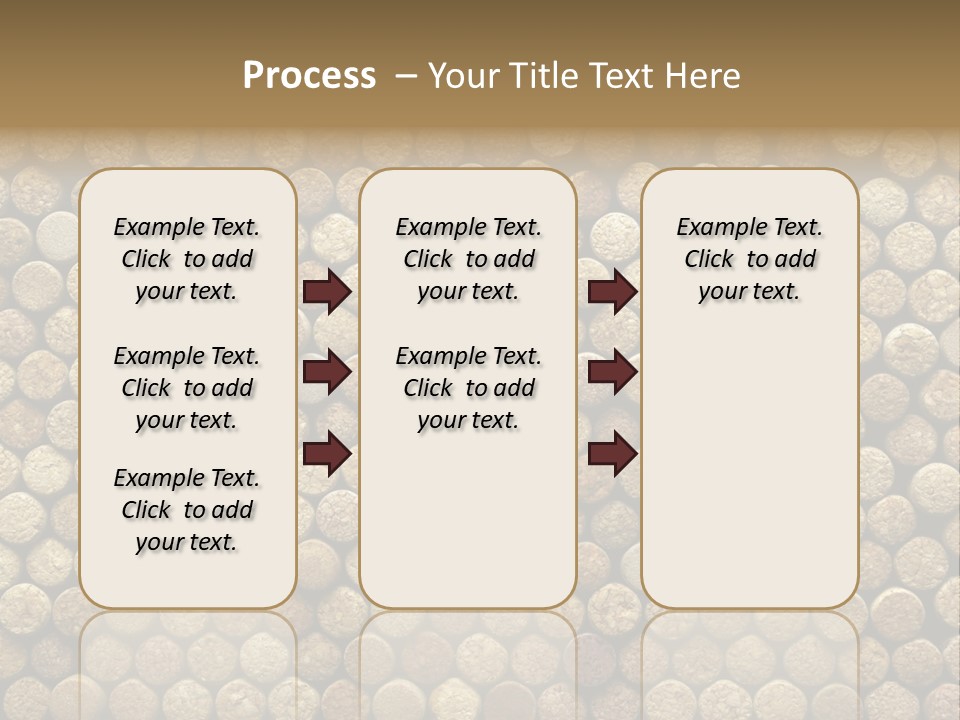 Background Cork Tree PowerPoint Template