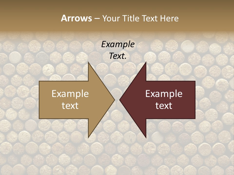 Background Cork Tree PowerPoint Template