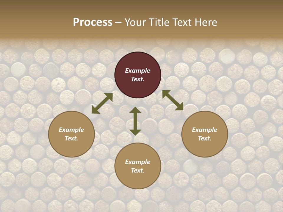 Background Cork Tree PowerPoint Template