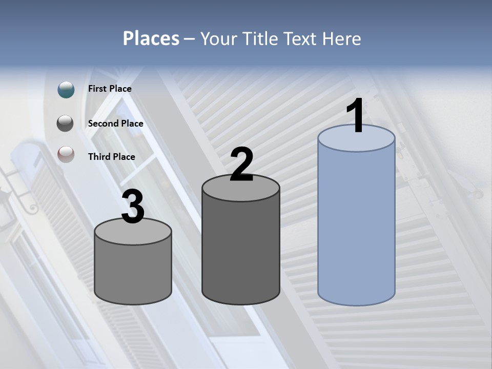New Residence Flat House PowerPoint Template