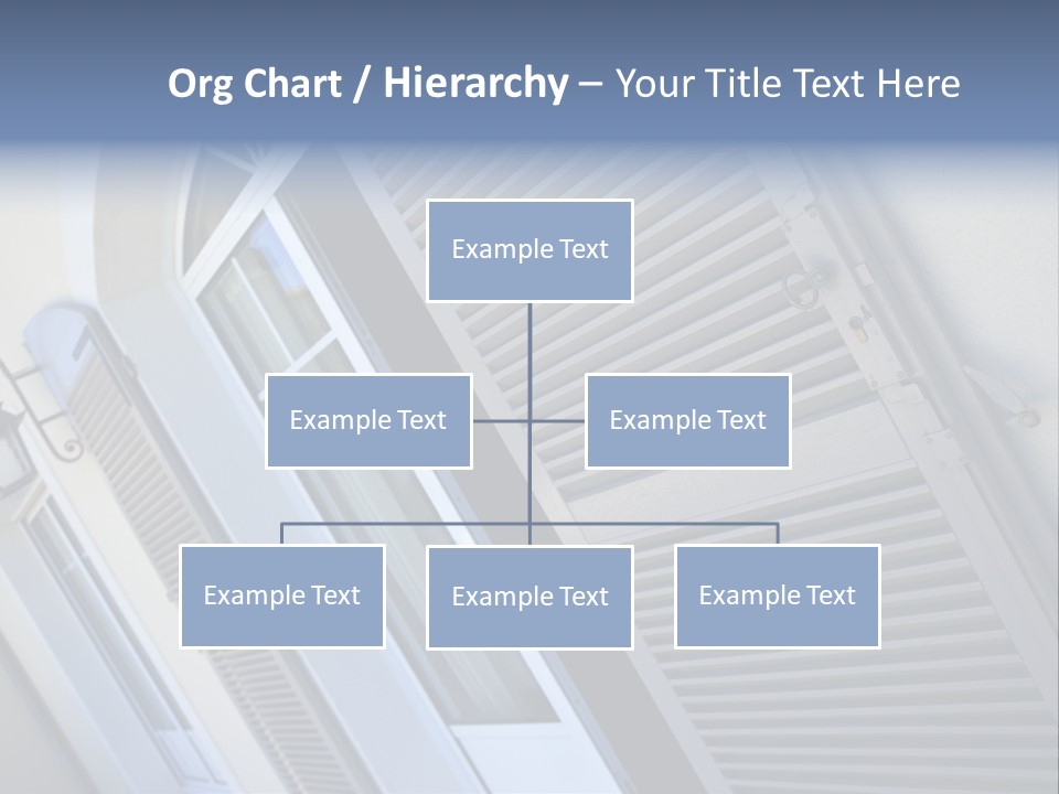 New Residence Flat House PowerPoint Template
