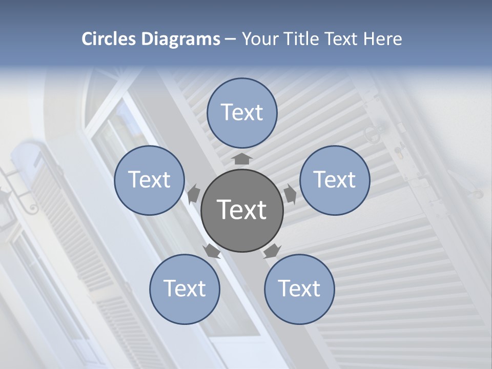 New Residence Flat House PowerPoint Template