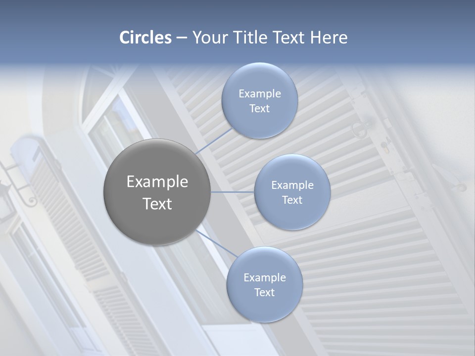 New Residence Flat House PowerPoint Template