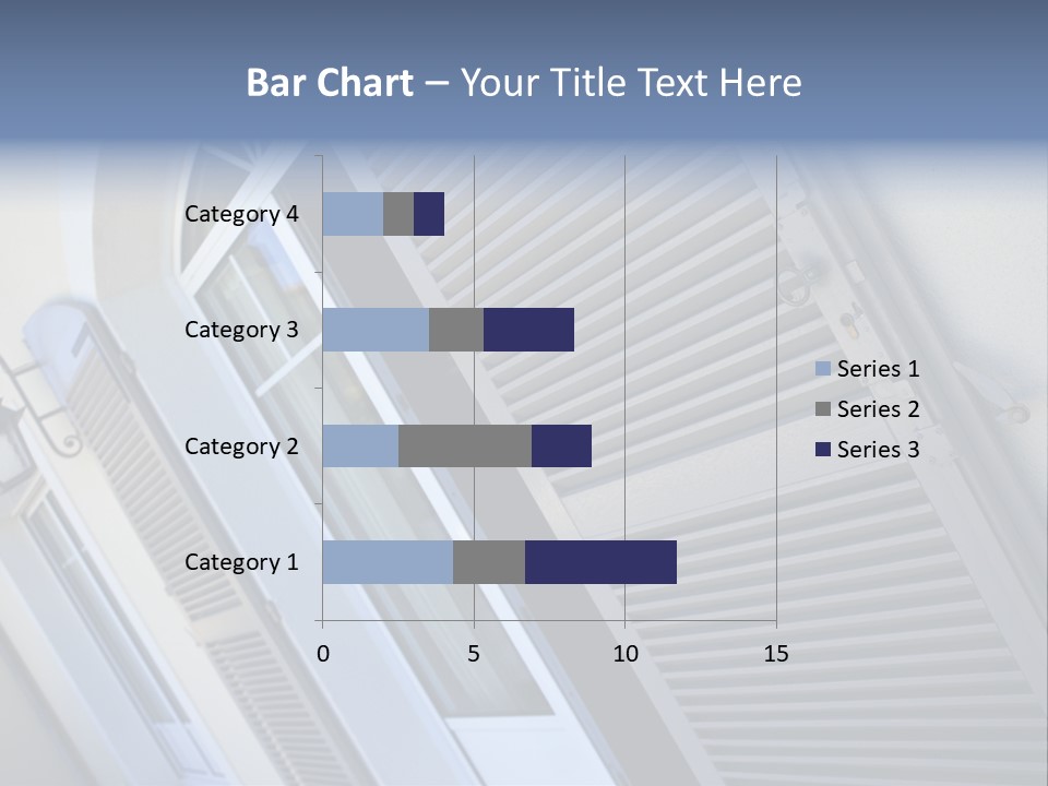 New Residence Flat House PowerPoint Template