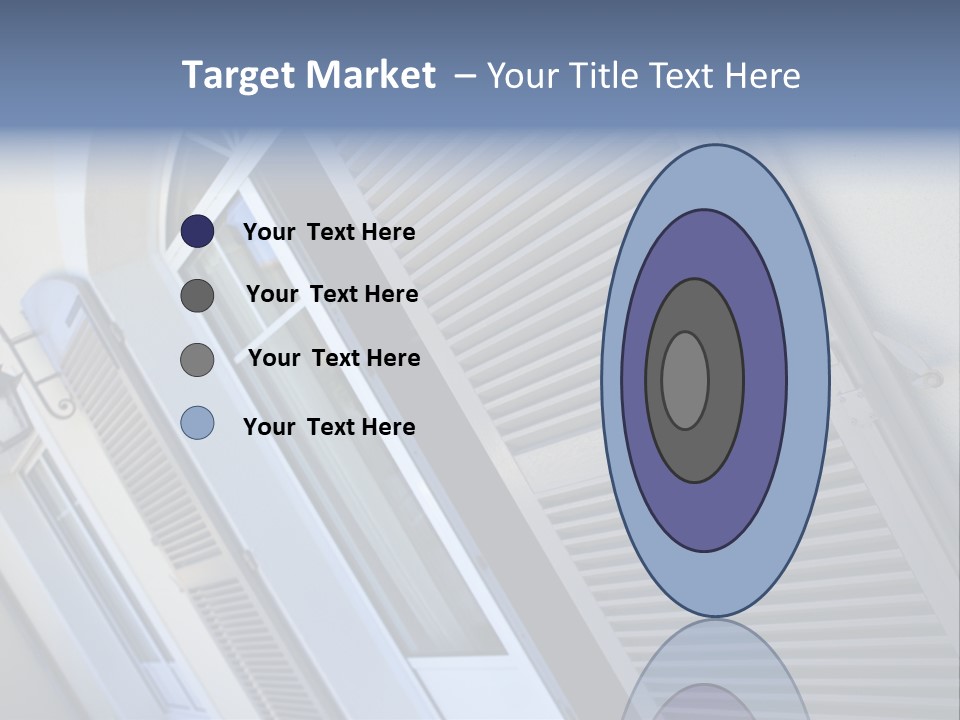 New Residence Flat House PowerPoint Template