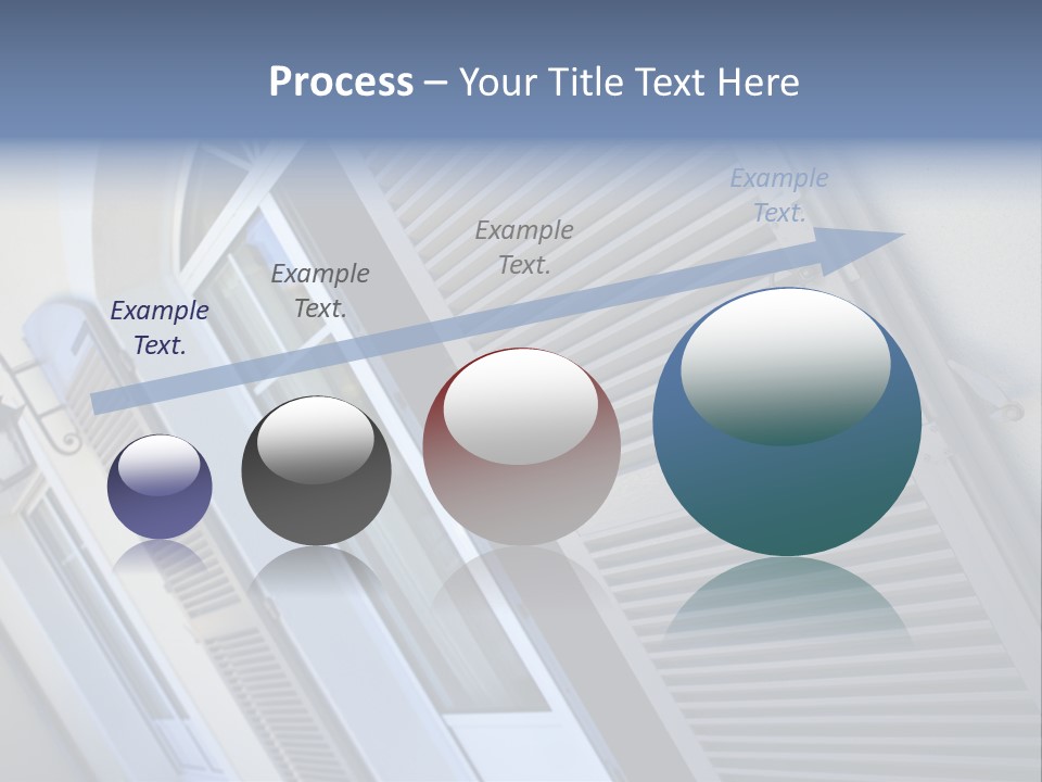 New Residence Flat House PowerPoint Template