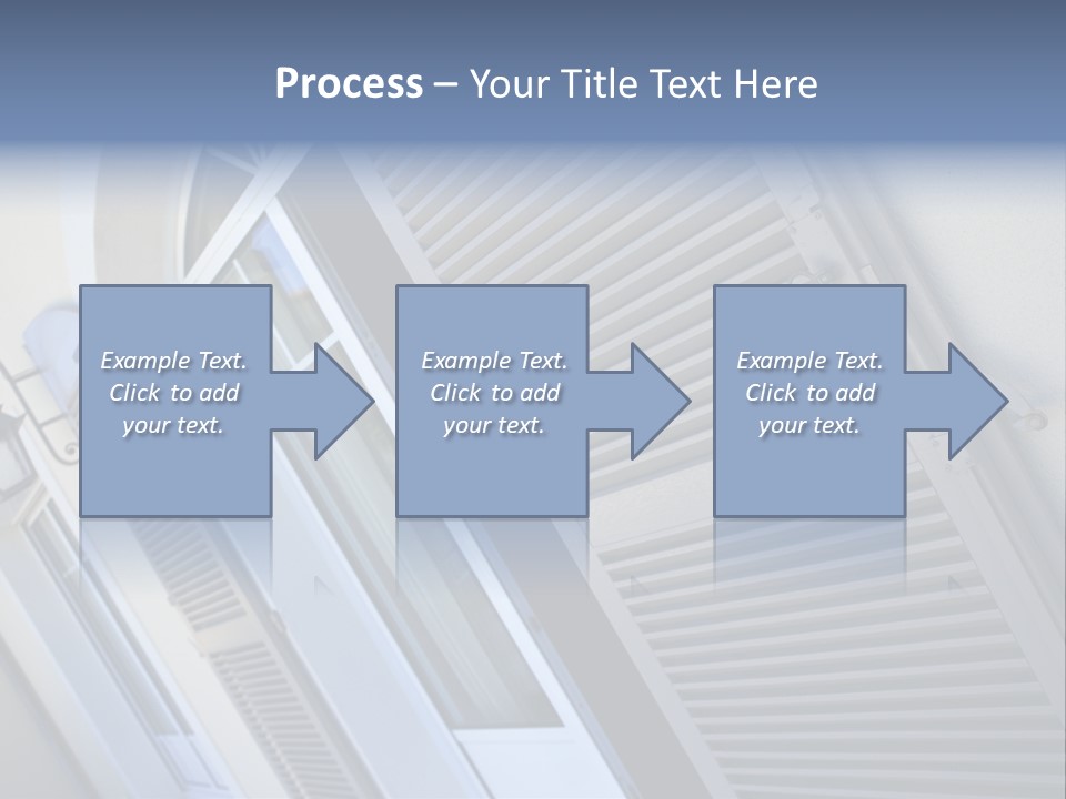 New Residence Flat House PowerPoint Template