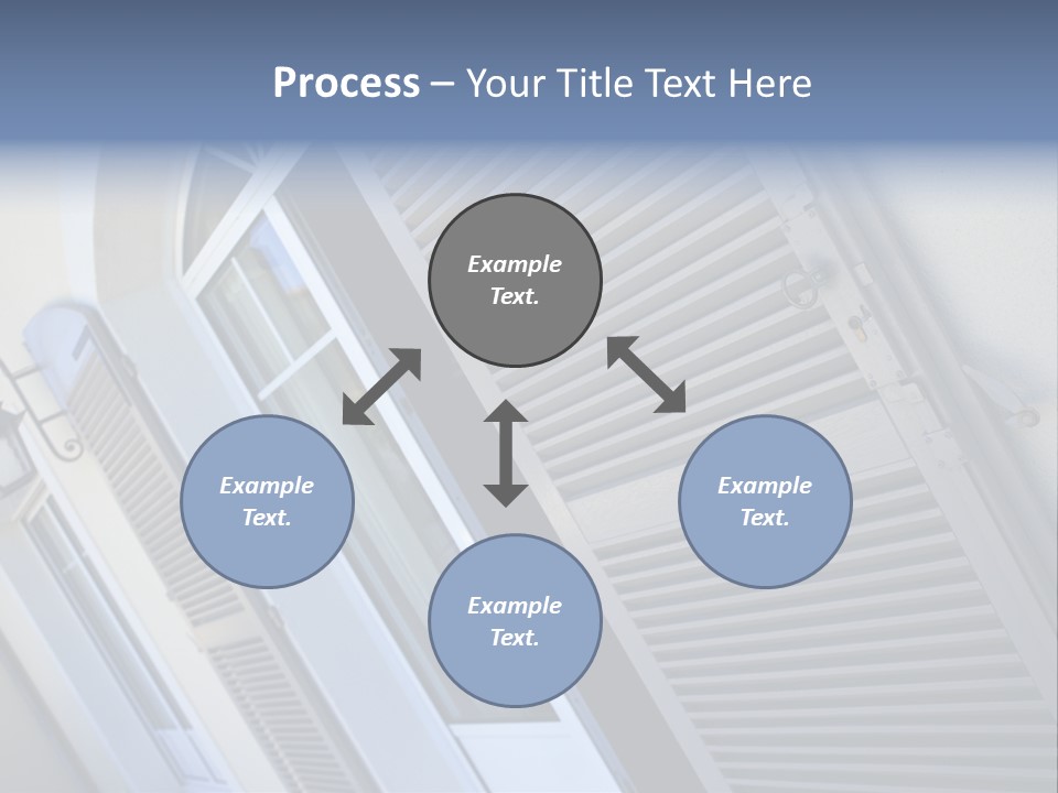 New Residence Flat House PowerPoint Template