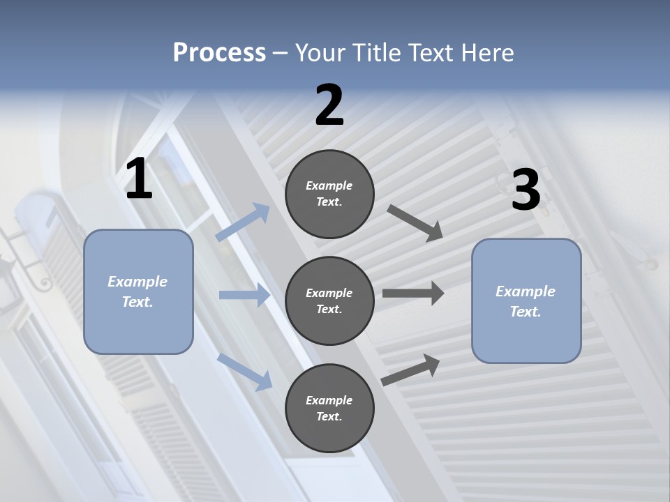 New Residence Flat House PowerPoint Template