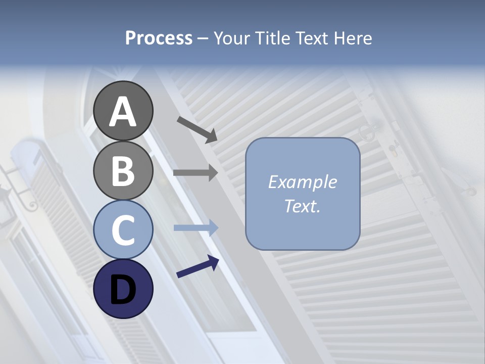 New Residence Flat House PowerPoint Template