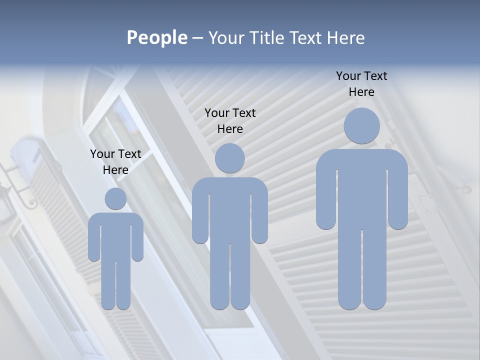 New Residence Flat House PowerPoint Template