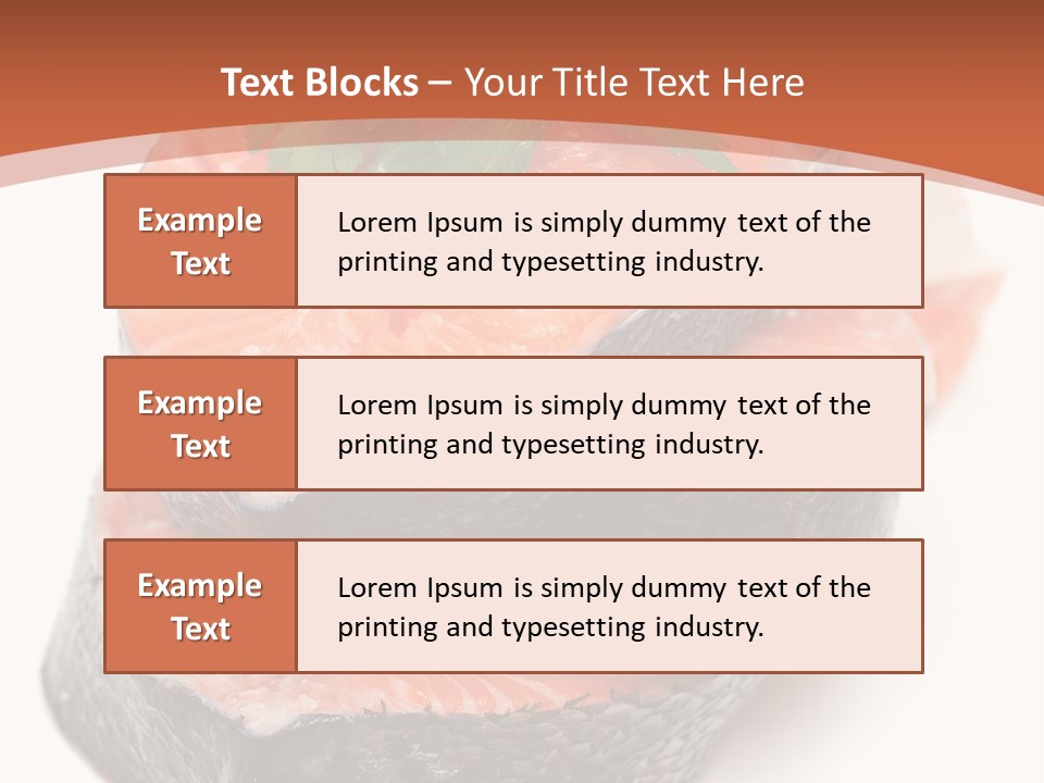 Slice Object Preparation PowerPoint Template