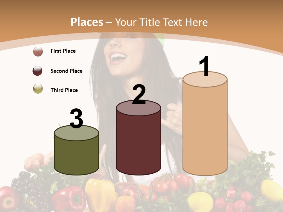 White Person Whiten PowerPoint Template