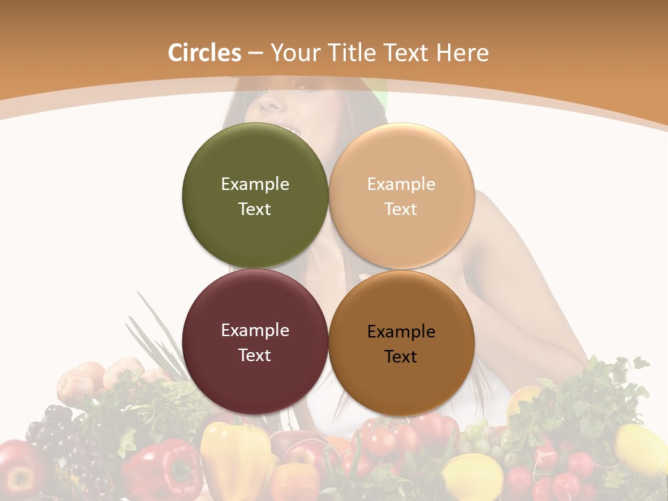 White Person Whiten PowerPoint Template