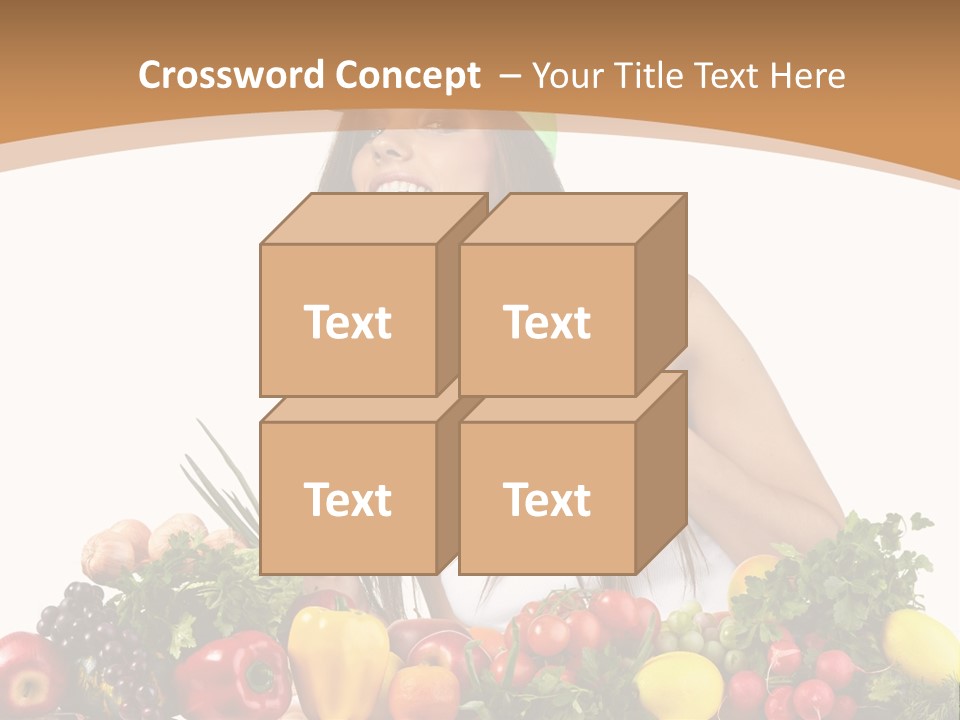 White Person Whiten PowerPoint Template