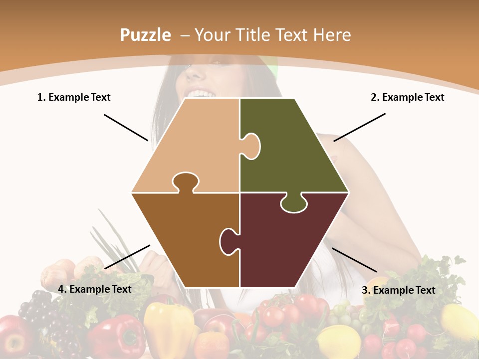 White Person Whiten PowerPoint Template