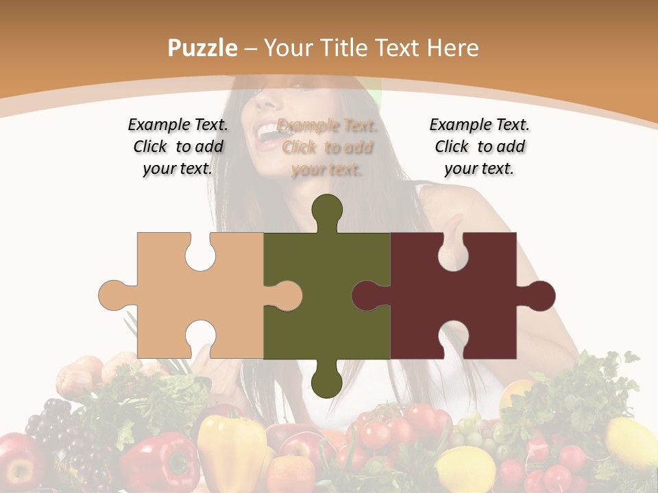 White Person Whiten PowerPoint Template