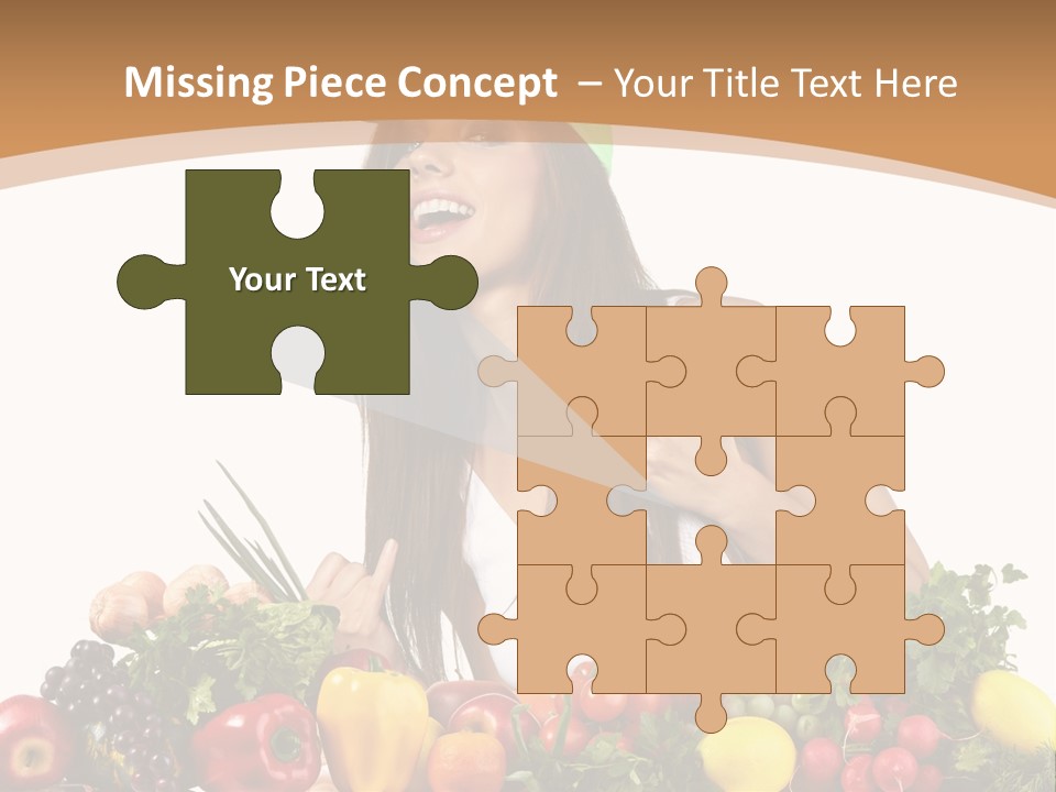 White Person Whiten PowerPoint Template