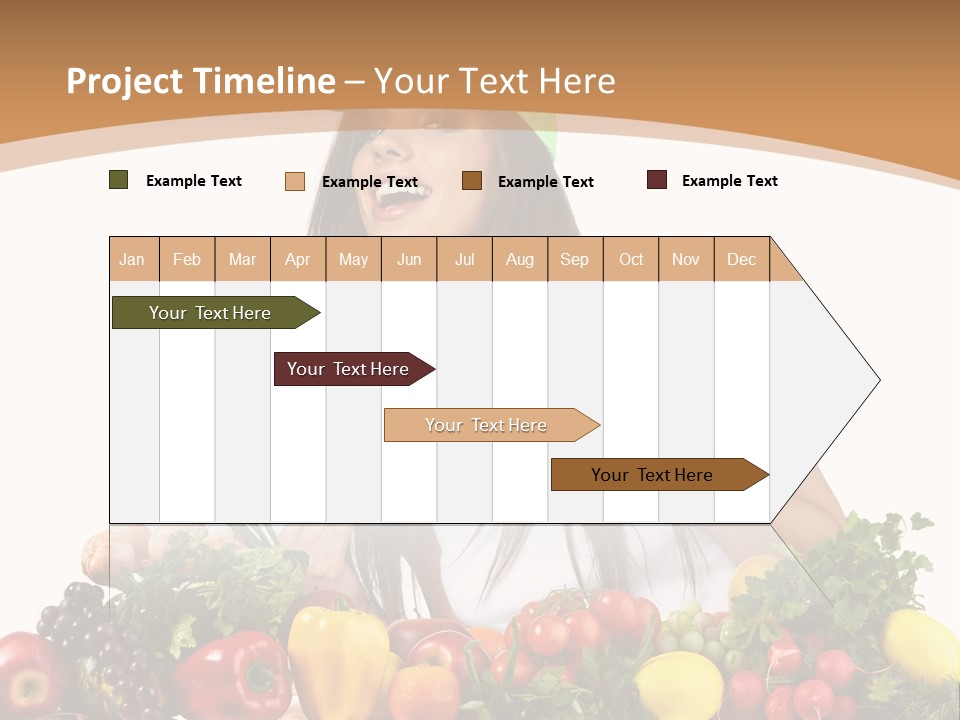 White Person Whiten PowerPoint Template