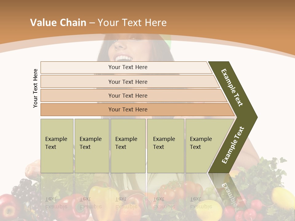 White Person Whiten PowerPoint Template