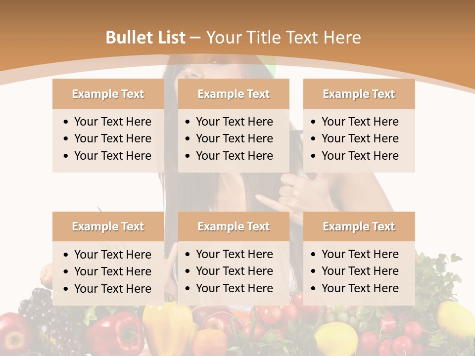 White Person Whiten PowerPoint Template