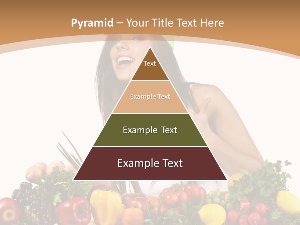 White Person Whiten PowerPoint Template