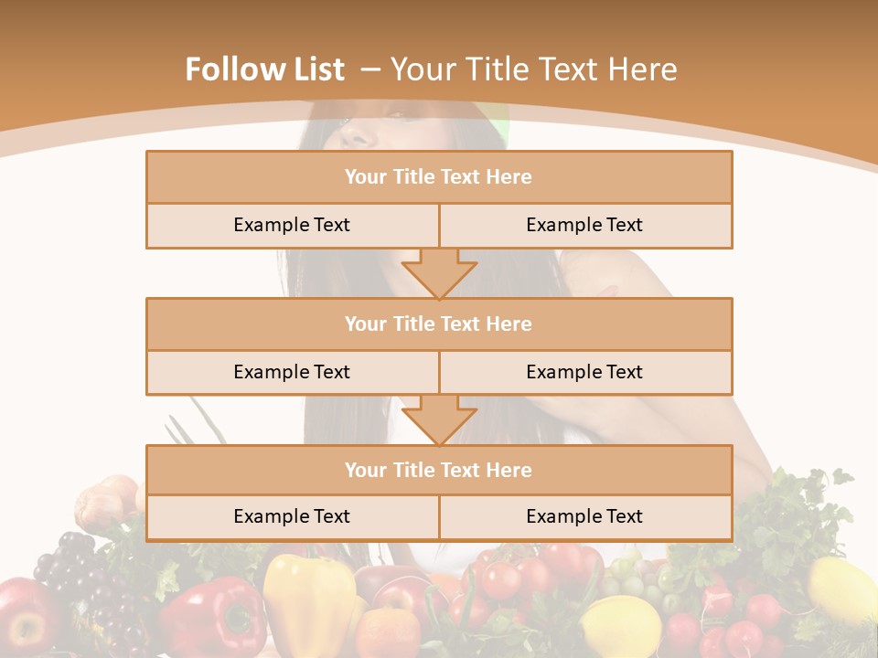 White Person Whiten PowerPoint Template