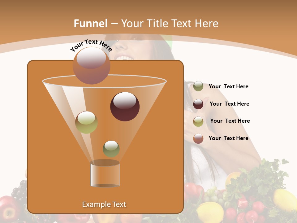 White Person Whiten PowerPoint Template