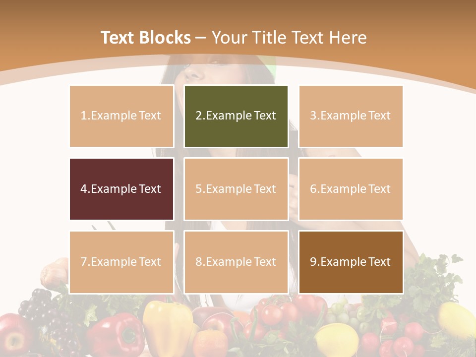 White Person Whiten PowerPoint Template