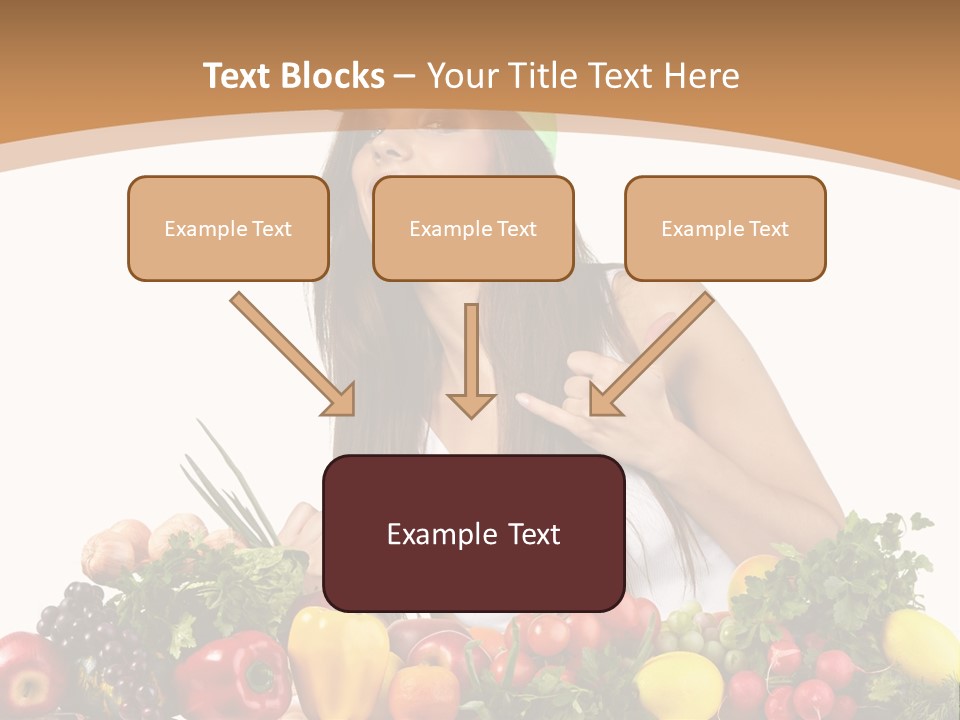 White Person Whiten PowerPoint Template