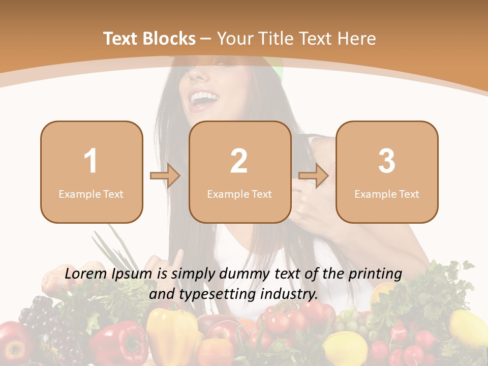 White Person Whiten PowerPoint Template