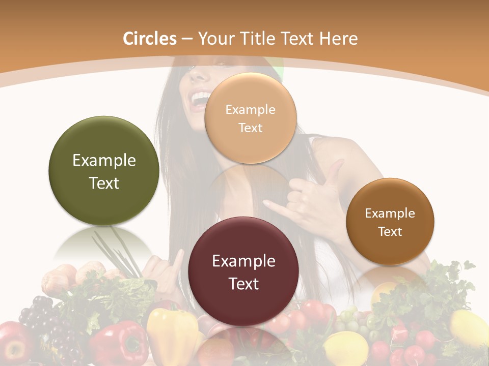 White Person Whiten PowerPoint Template