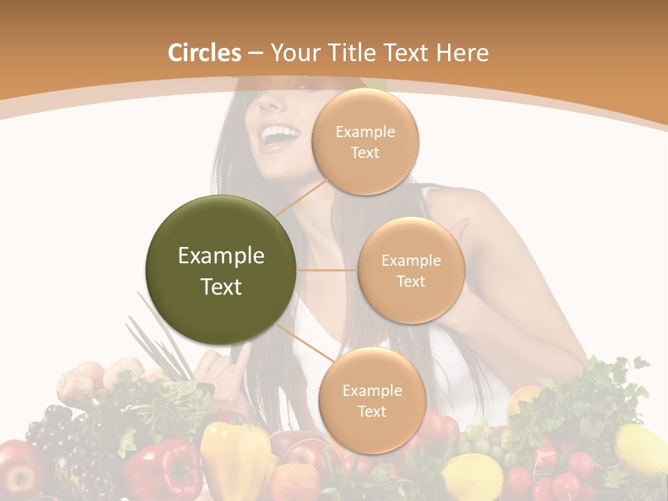 White Person Whiten PowerPoint Template