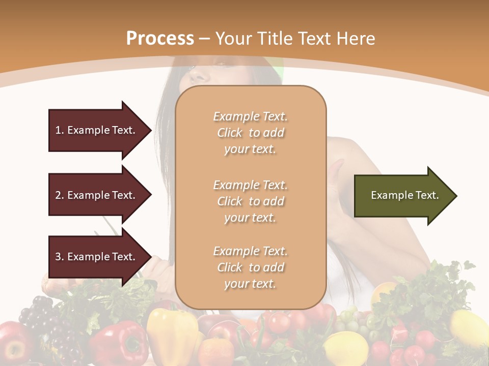 White Person Whiten PowerPoint Template