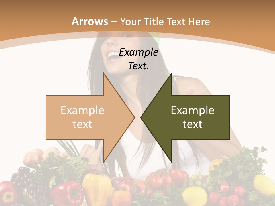 White Person Whiten PowerPoint Template