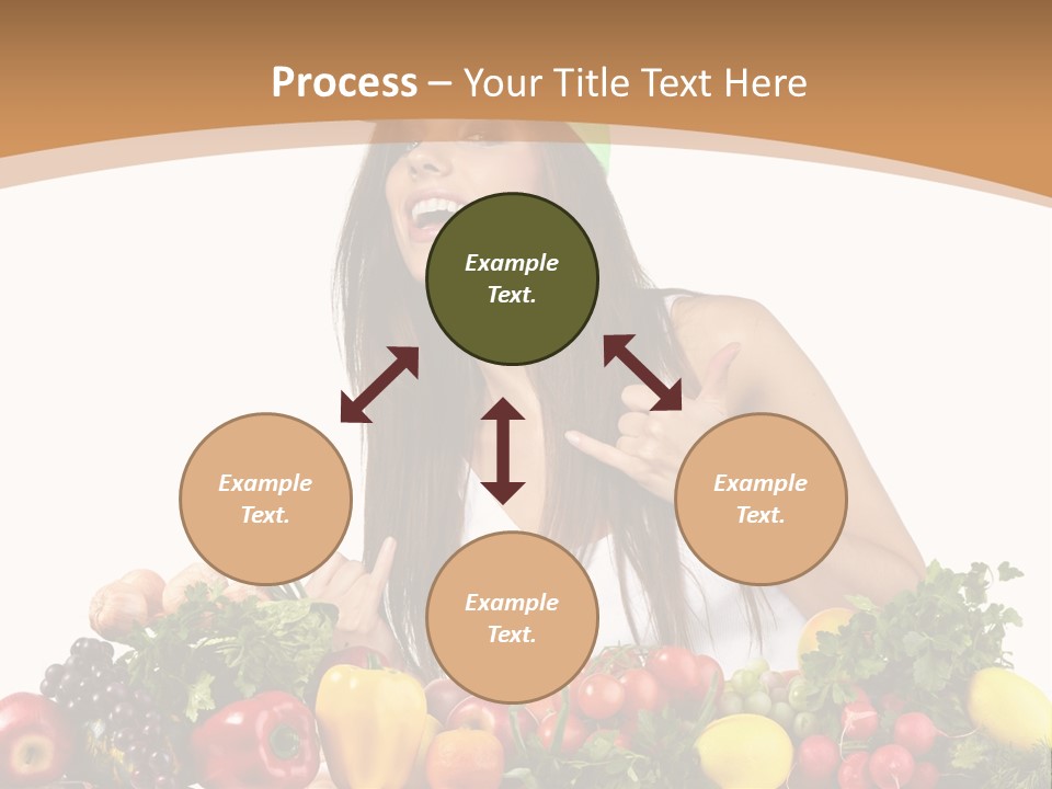 White Person Whiten PowerPoint Template