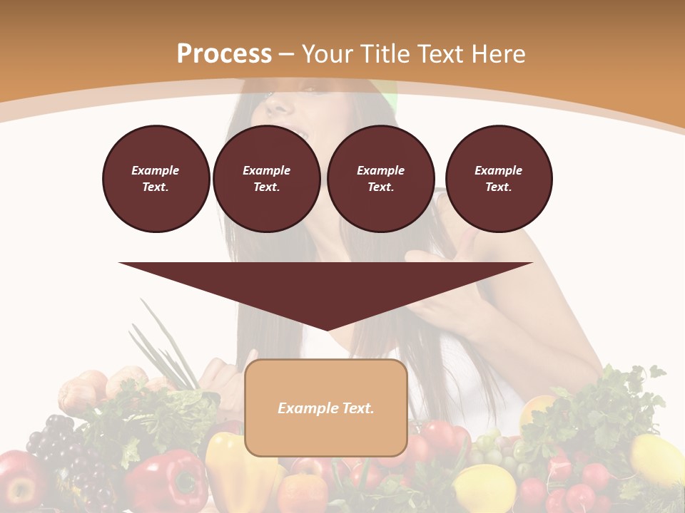 White Person Whiten PowerPoint Template