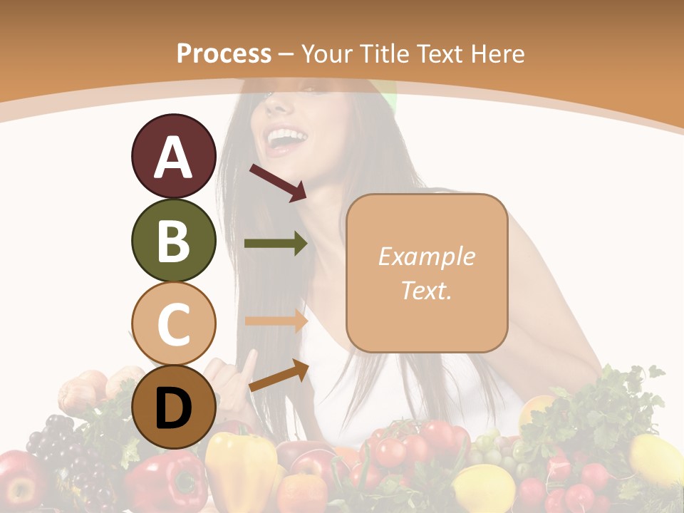 White Person Whiten PowerPoint Template