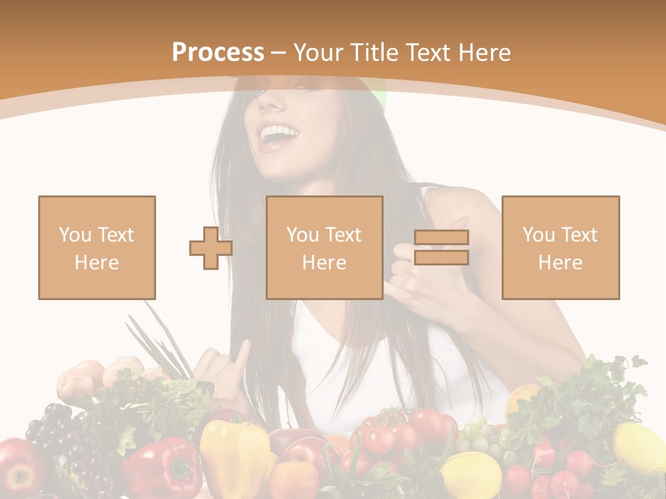 White Person Whiten PowerPoint Template