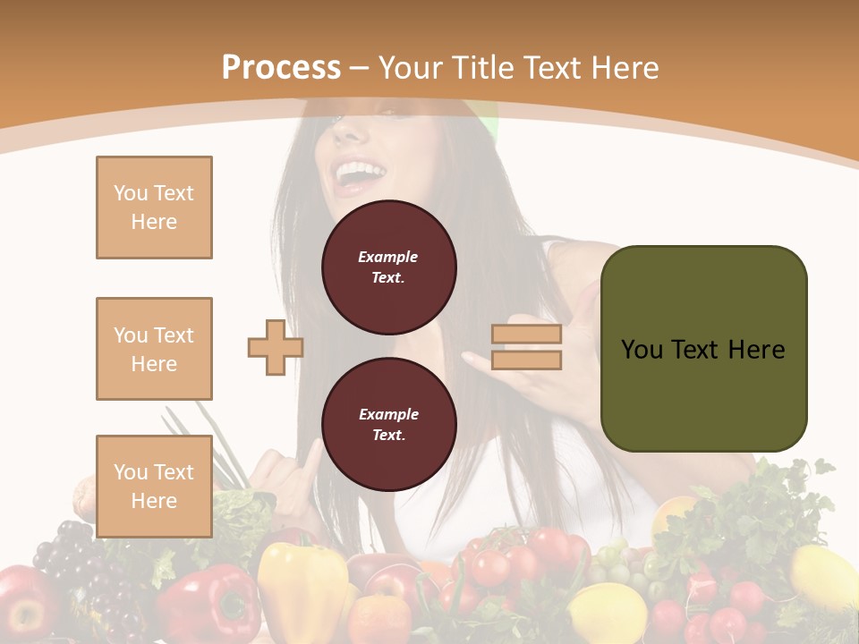 White Person Whiten PowerPoint Template