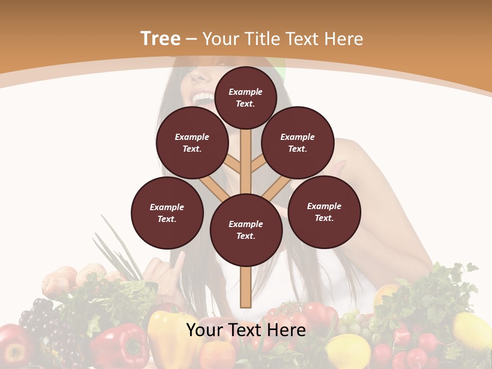 White Person Whiten PowerPoint Template