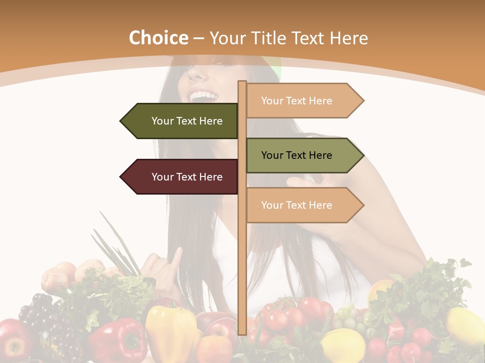 White Person Whiten PowerPoint Template