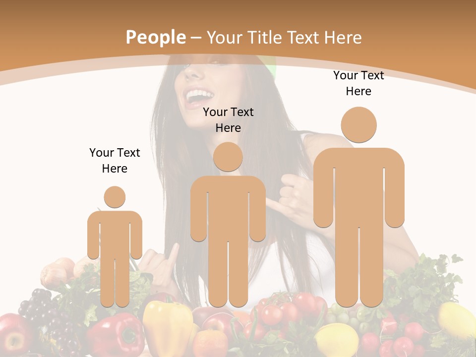 White Person Whiten PowerPoint Template